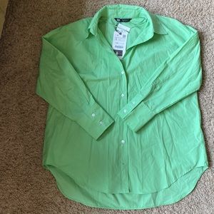 NWT Zara Button Down Shirt